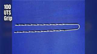 強力なデッドエンドグリップ 100% UTS