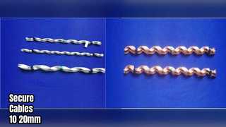 亜鉛メッキデッドエンド10-20mmケーブル安全