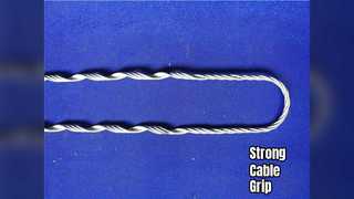 安全なケーブルエンド 10 ～ 20mm の成形済みデッドエンド