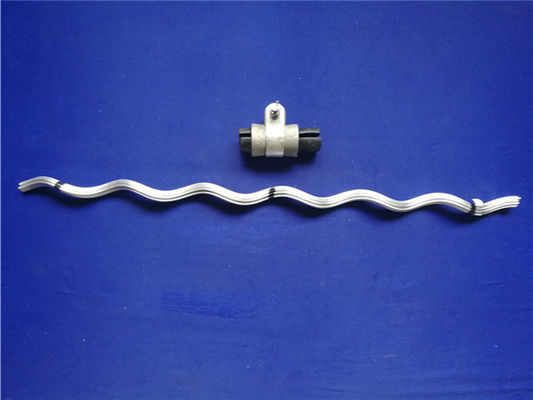 16.40mm UクランプADSSは前もって形成された懸濁液の付属品をケーブルで通信する